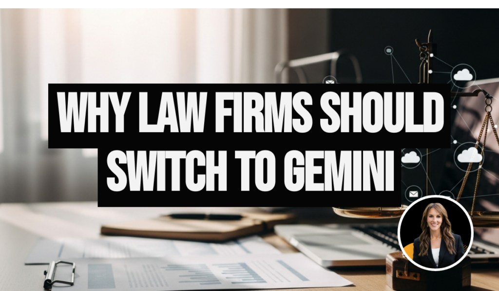 Why Google Workspace's Gemini is a Smarter Choice for Law Firms